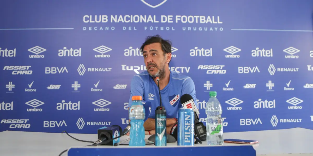 Álvaro Recoba en Nacional