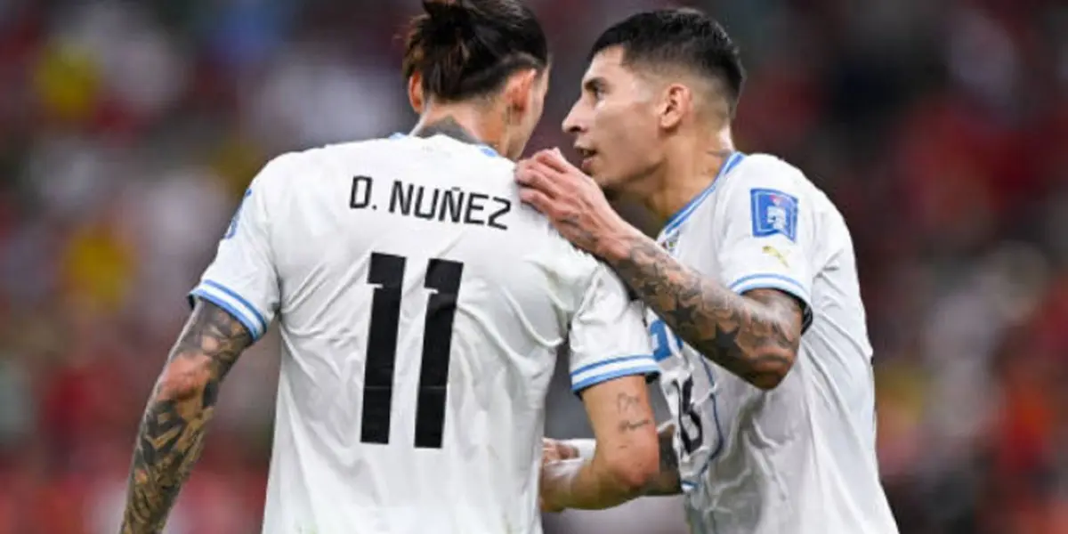 Darwin Núñez en la Celeste