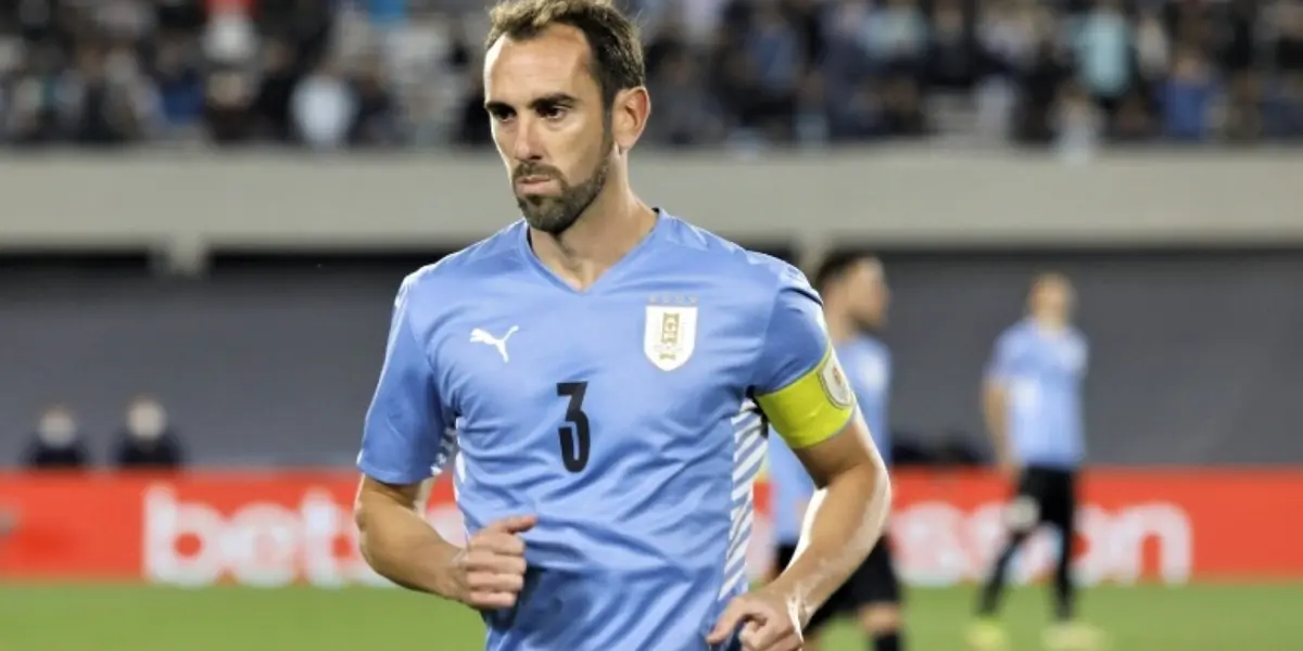 Diego Godín en la Celeste