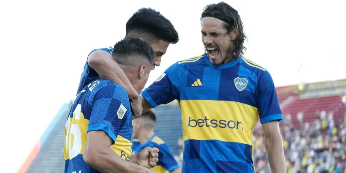 Edinson Cavani en Boca