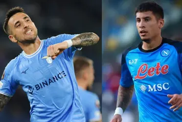 Los uruguayos Mathías Olivera y Matías Vecino vieron acción en la Serie A de Italia, con triunfo para uno y derrota para otro