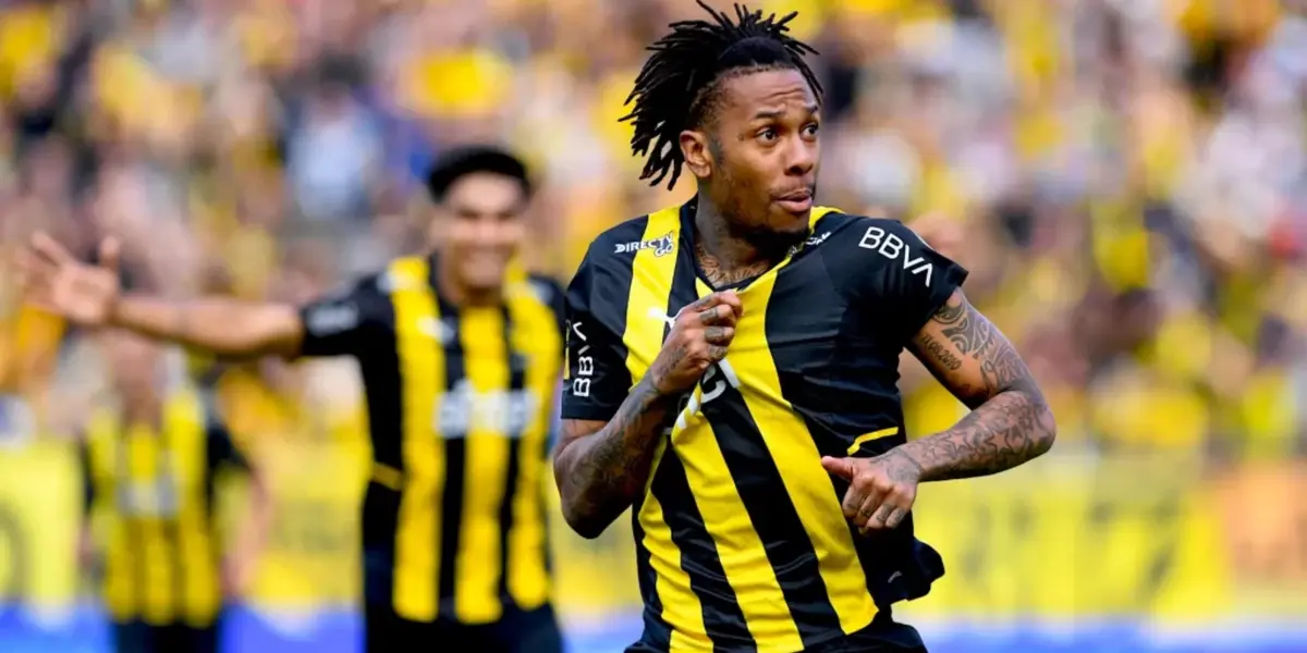 Abel Hernández en su paso por Peñarol