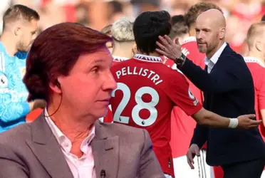 Ten Hag no aprende la lección, Bambino Pons volvió a enojarse por la situación de Pellistri en Manchester United