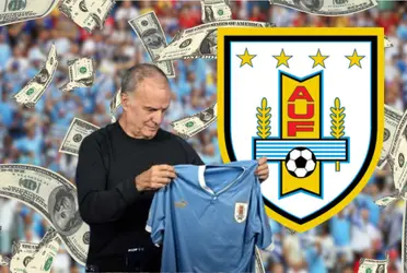 Festeja Bielsa, la cifra multimillonaria que recibirá la Selección Uruguaya