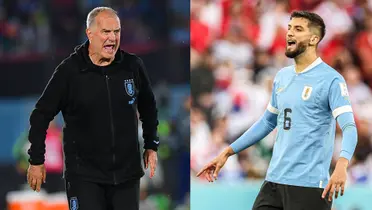 Bielsa y Bentancur en Uruguay