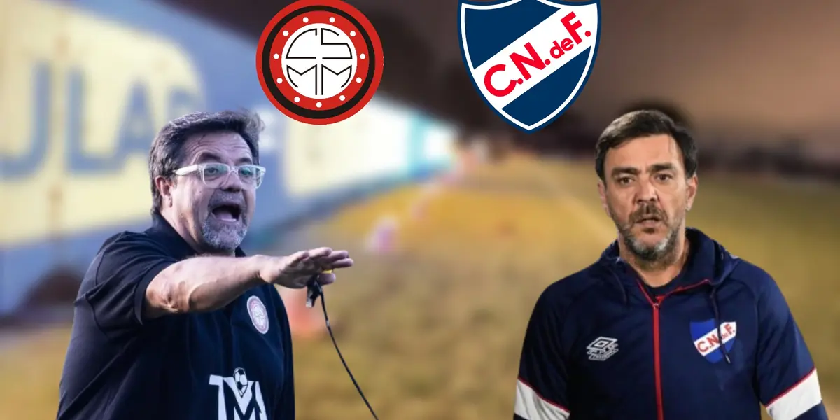 Caruso Lombardi en Miramar Misiones y Álvaro Recoba en Nacional