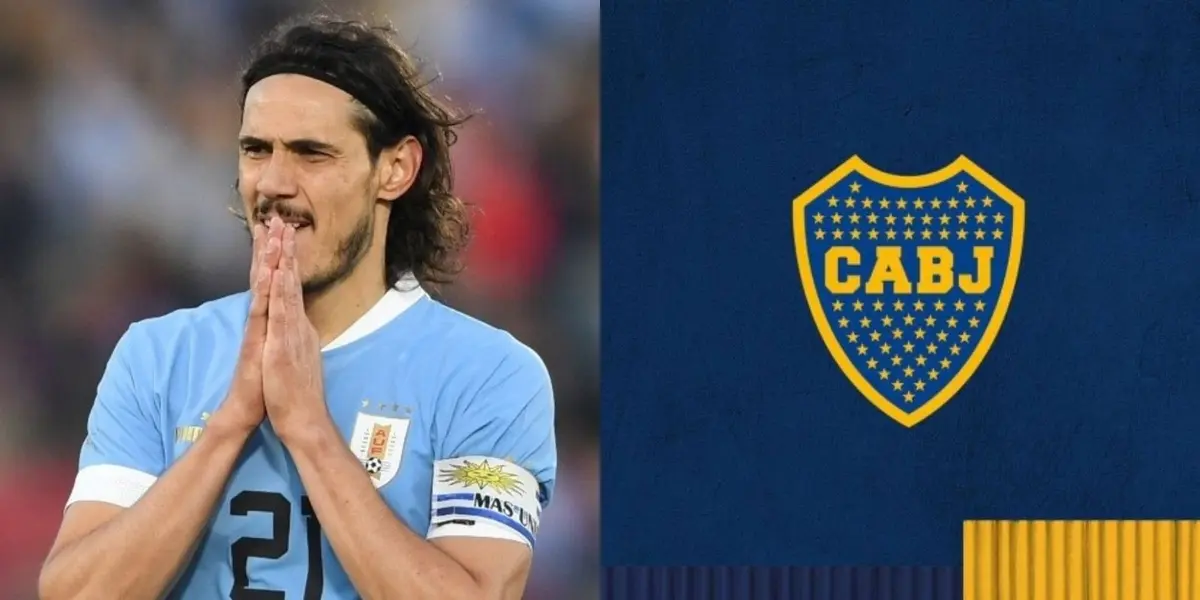Cavani siempre estuvo en la mira de Boca Juniors y esta vez conociendo la realidad de Valencia que está en zona roja, podía seducir la idea que venga a Boca