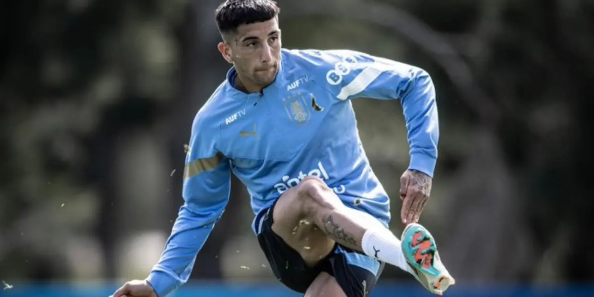 Cristian Olivera será baja en Uruguay sub 23