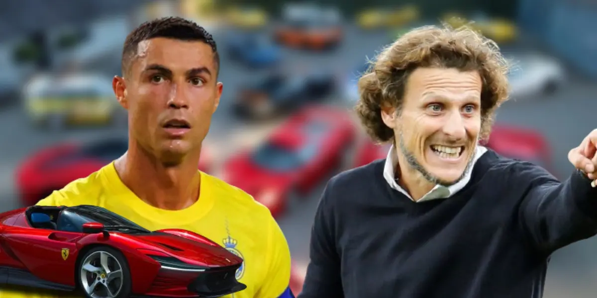 Cristiano Ronaldo en Al-Nassr y Diego Forlán como entrenador