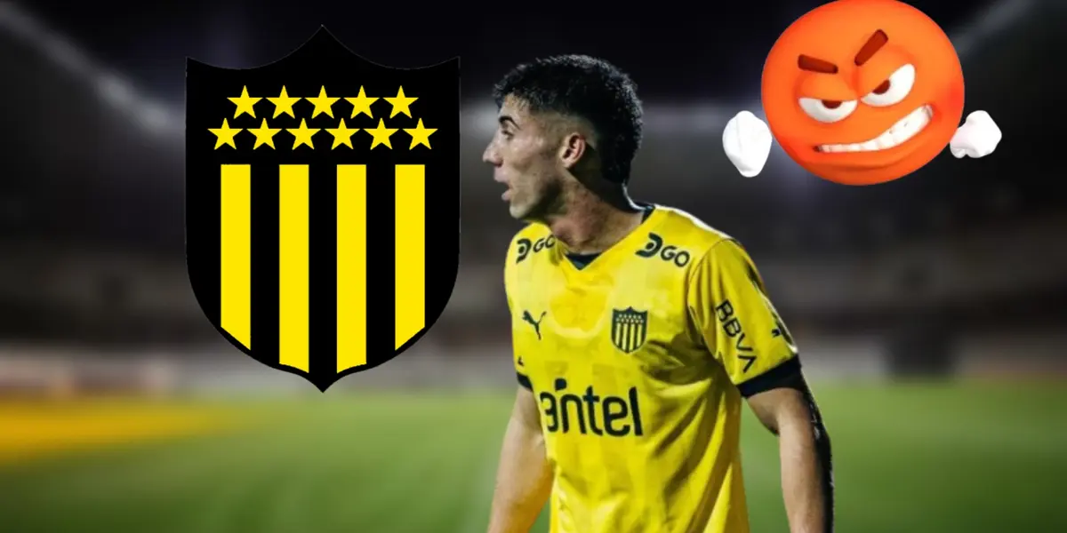 Damían García en Peñarol ante Atlético Mineiro