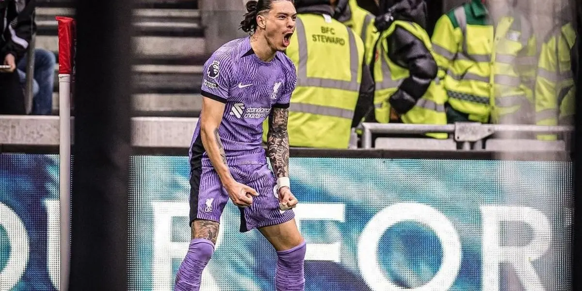 Darwin encaminó la victoria del Liverpool ante el Brentford durante el pasado sábado.