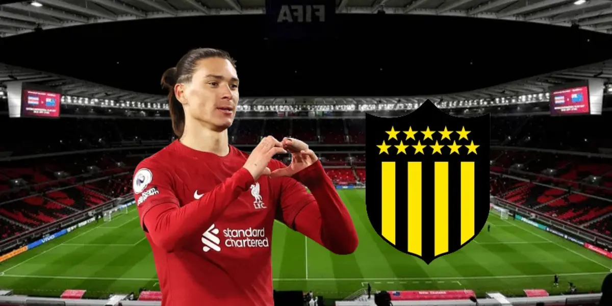Darwin Núñez y el reencuentro con un ex compañero de Peñarol