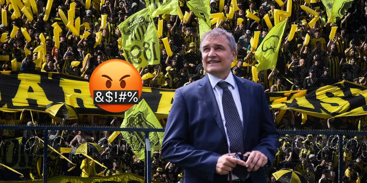 Diego Aguirre luego de la expulsión de Cohelo y la eliminación de Peñarol ante Montevideo City Torque