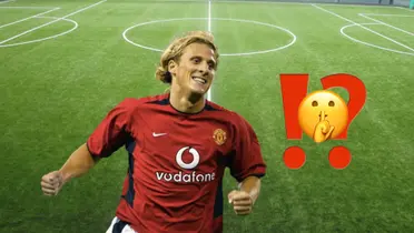 Diego Forlán en el Manchester United