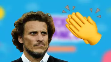 Diego Forlán en su etapa como entrenador de fútbol