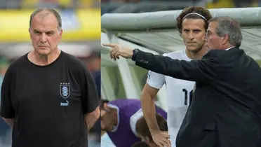 Diego Forlán y la comparación entre Tabárez y Bielsa