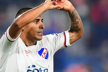 Diego Zabala tiene una oferta para emigrar al fútbol del exterior y en Nacional se preocupan por la situación