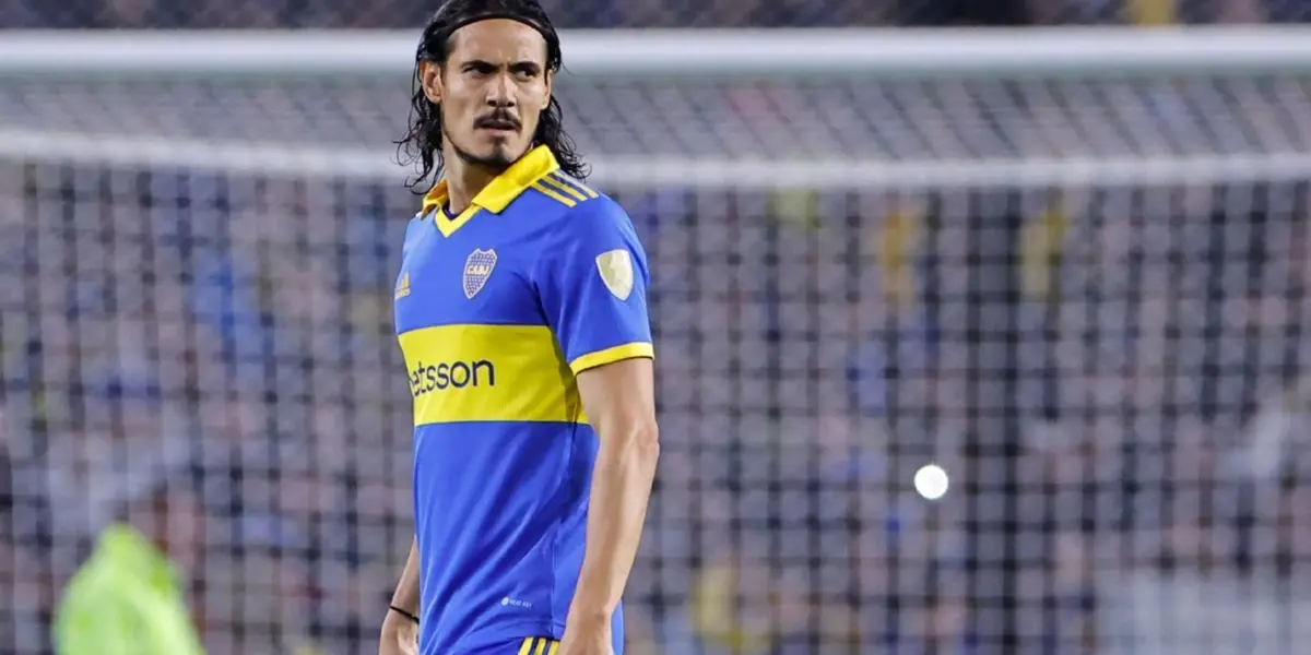Edinson Cavani en Boca Juniors