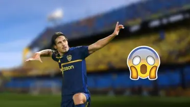 Edinson Cavani se refirió a qué se debe su celebración en medio de su racha goleadora