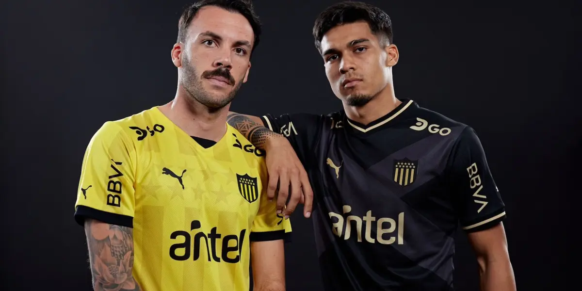 Como locos, las nuevas camisetas de Peñarol que encantaron a los hinchas