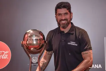 El histórico goleador de la Celeste fue la cara visible del evento y realizó una especial confesión