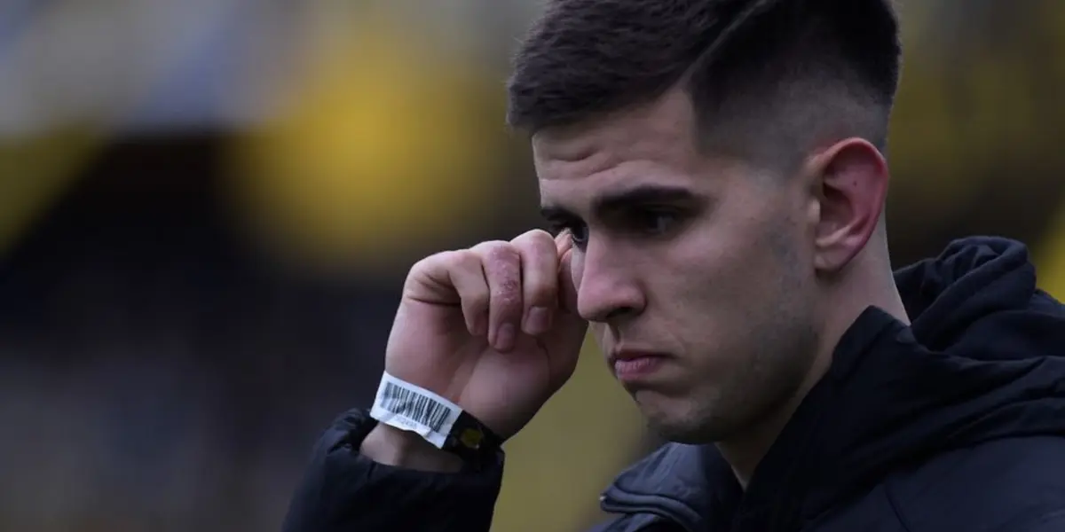 El joven golero del Manya expresó su descontento por la situación