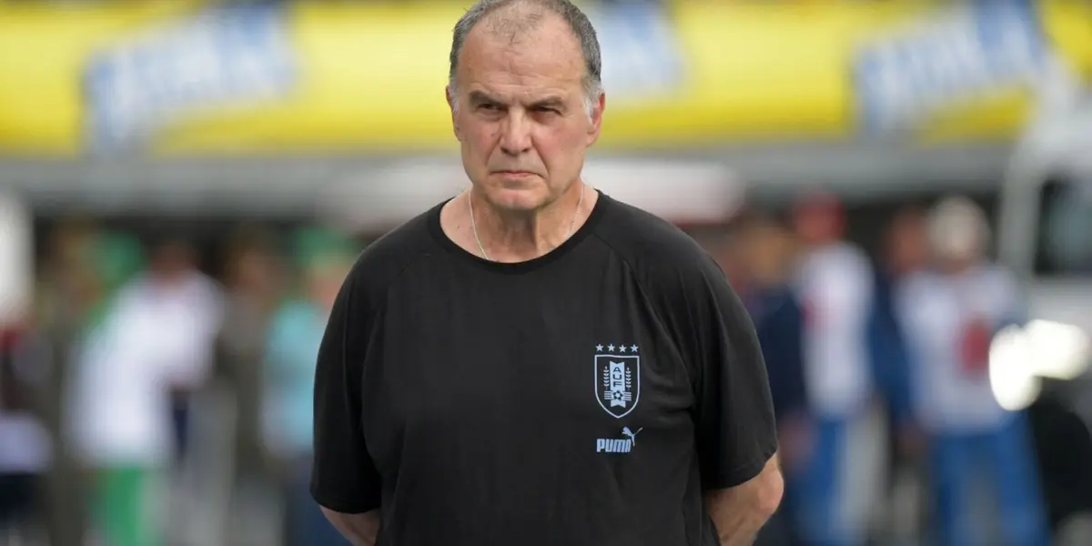 El Loco Bielsa al frente de la Selección de Uruguay
