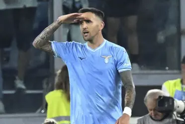 El mediocampista uruguayo se lució convirtiendo un tanto para la Lazio en el certamen continental
