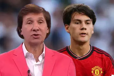 El reconocido comentarista argentino hizo una de la ssuyas con un comentario peculiar en plena transmisión de Pellistri