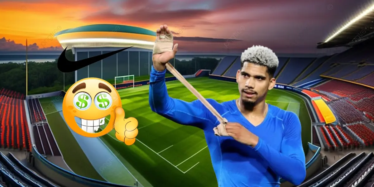 El uruguayo Ronald Araujo y sus nuevos botines Nike en Barcelona