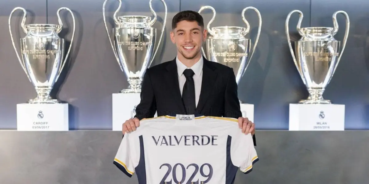 En Uruguay se sorprenden con el nuevo contrato de Federico Valverde en el Real Madrid, donde es una de las grandes figuras