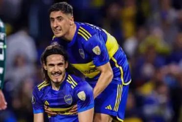 Cavani y Merentiel, los roles invertidos en Boca Juniors y la curiosidad de los hinchas