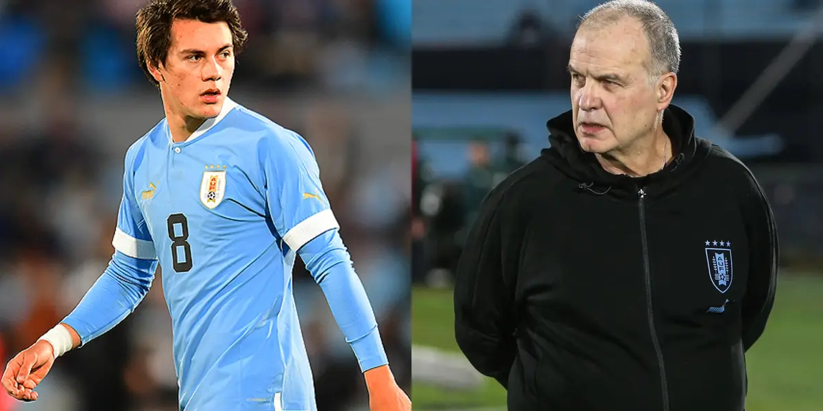 Facundo Pellistri y Bielsa en Uruguay