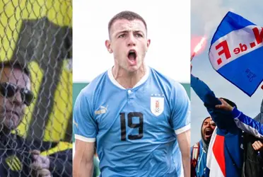 Faustino Barone desató la locura de los hinchas de Nacional para el fastidio total de los simpetizantes de Peñarol