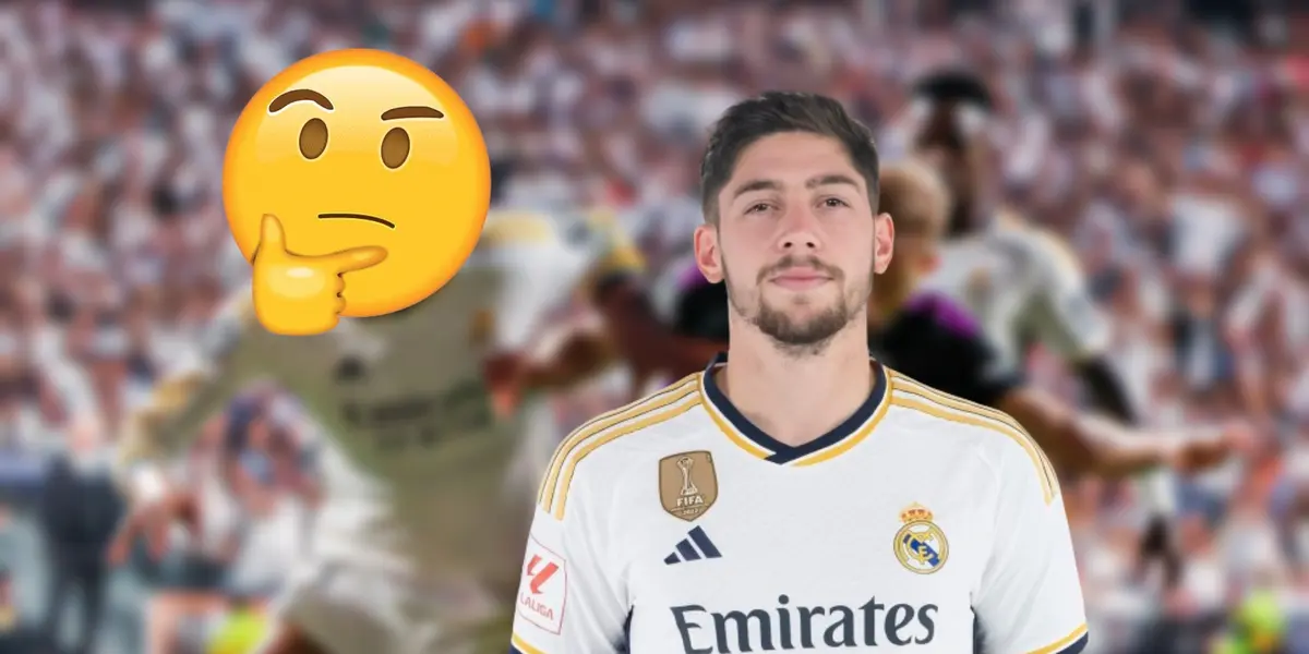 Federico Valverde con la camiseta del Real Madrid