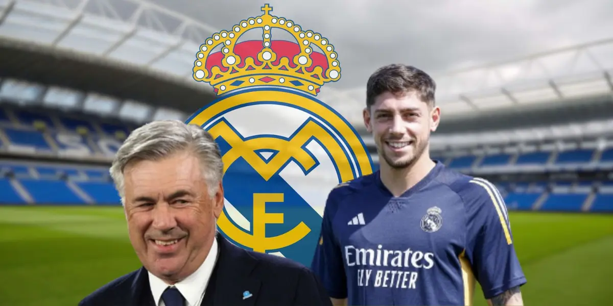 Federico Valverde durante un entrenamiento con el Real Madrid