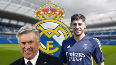 Federico Valverde durante un entrenamiento con el Real Madrid