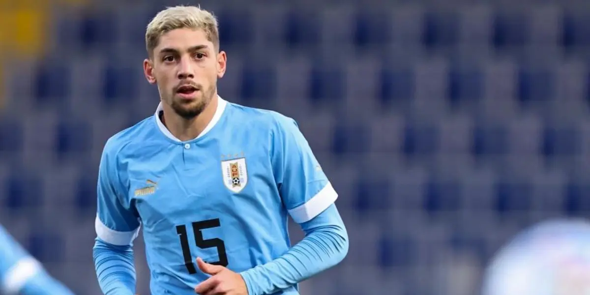 Federico Valverde se tomó una foto con la camiseta de un club uruguayo que no es Peñarol y desató la polémica en redes sociales