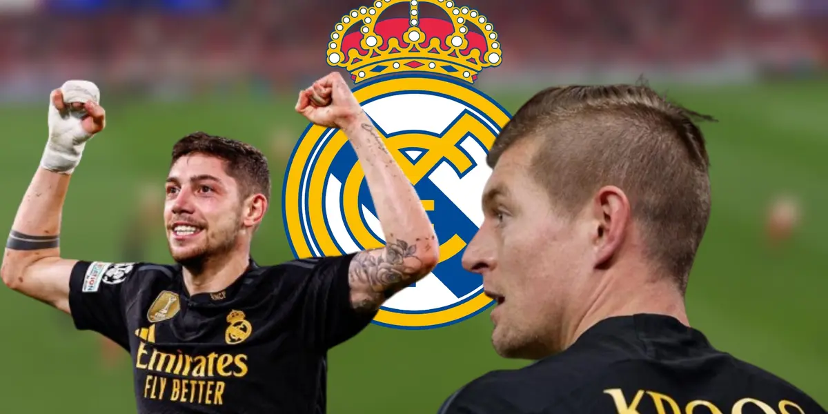 Federico Valverde y Toni Kroos en el Real Madrid