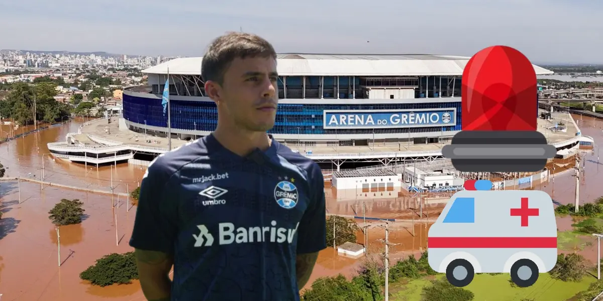 Felipe Carballo en Gremio y las inundaciones en Porto Alegre