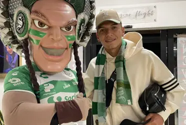 Franco Fagúndez ya se sumó a su club tras su salida de Nacional, y lo hizo de una forma particular