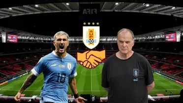 Giorgian de Arrascaeta y Bielsa en Uruguay
