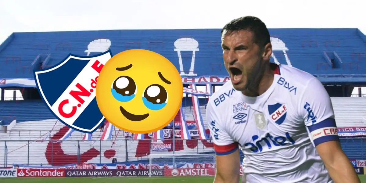 Gonzalo Bergessio en el estadio Gran Parque Central de Nacional de Uruguay