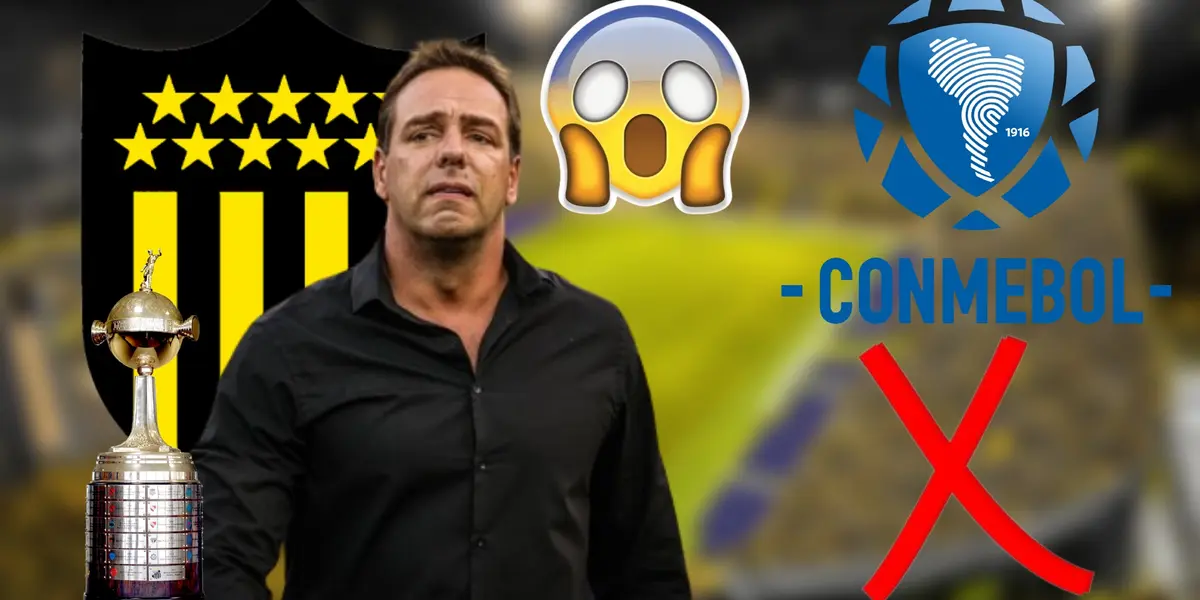 Ignacio Ruglio con Peñarol en el Gigante de Arroyito