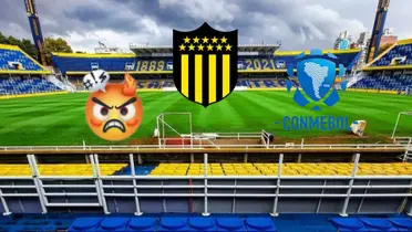 Incidentes en Peñarol vs Rosario Central