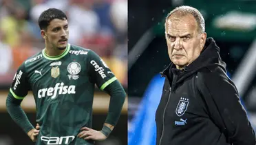 Joaquín Piquerez y Marcelo Bielsa