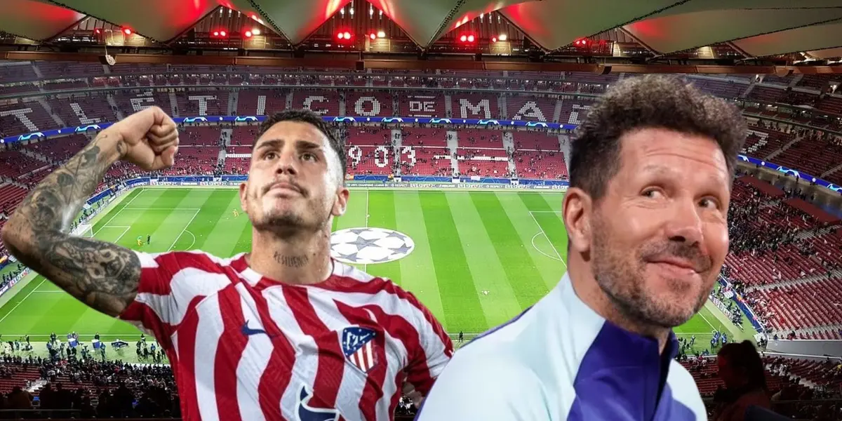 José María Giménez transmitió tranquilidad pensando en el partido de mañana con Atlético Madrid