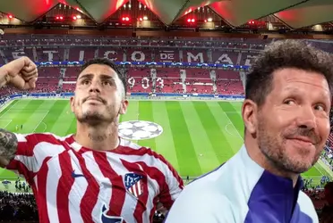 José María Giménez transmitió tranquilidad pensando en el partido de mañana con Atlético Madrid