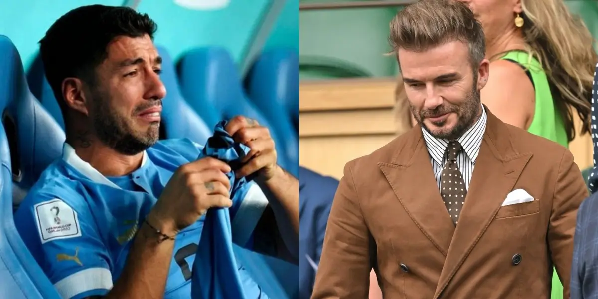 Beckham le diría que no a Suárez y su reemplazante sería un argentino