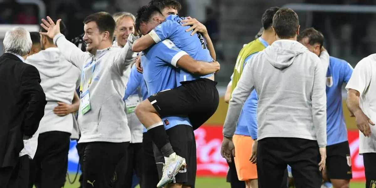 La selección uruguaya sub 20 está entre los cuatro mejores de la Copa del Mundo.